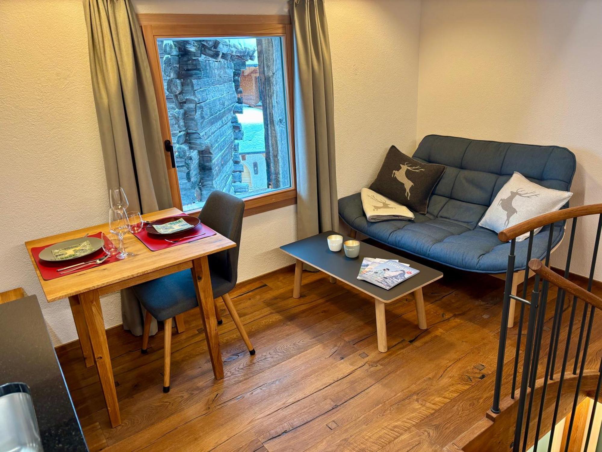 Chalet Coral Und Zermatter Stadel Oda fotoğraf