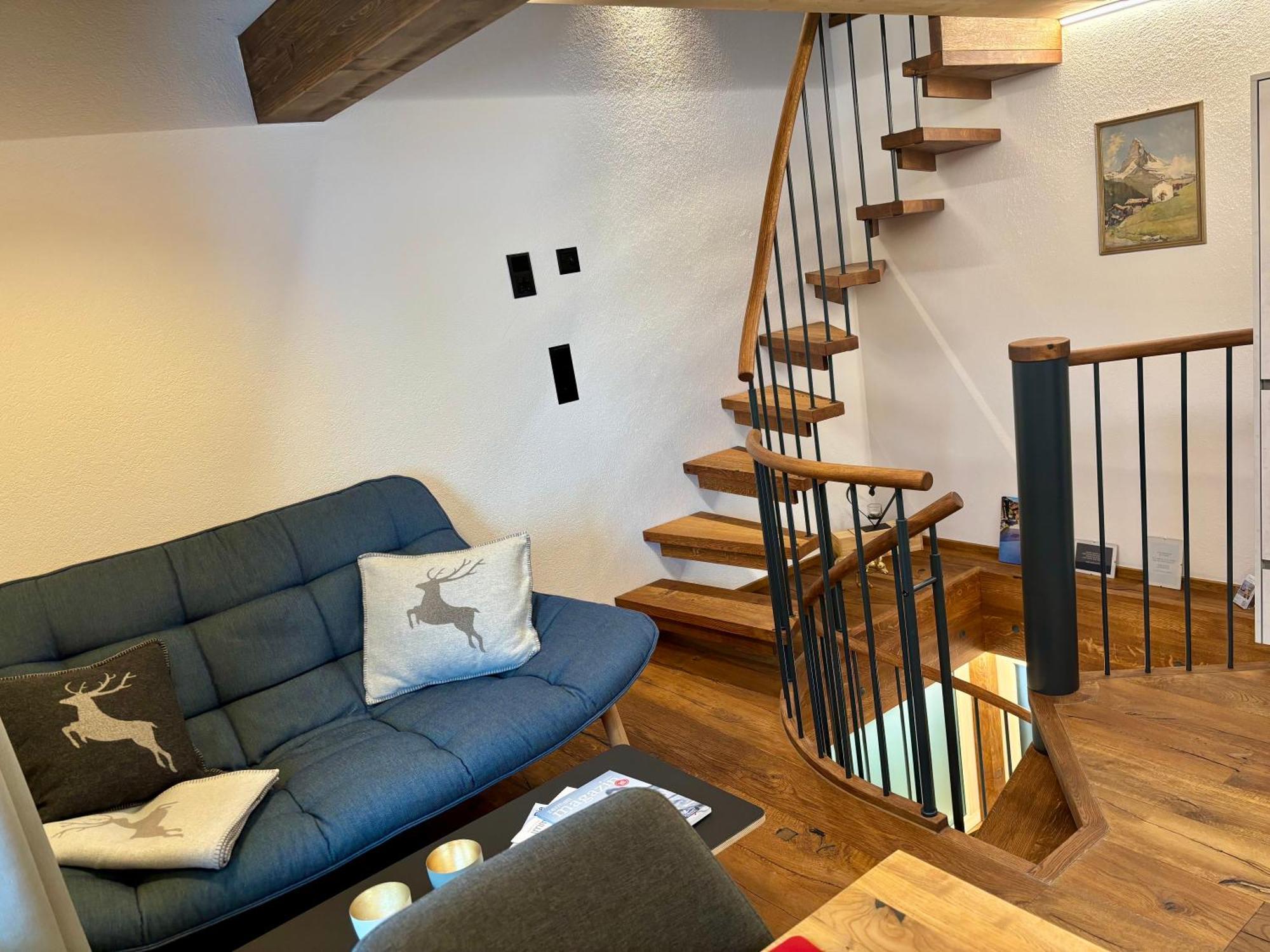 Chalet Coral Und Zermatter Stadel Oda fotoğraf
